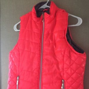Hot pink vest